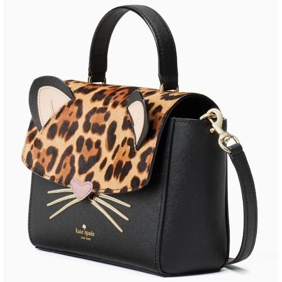 Kate Spade Run Wild Leopard Crossbody - Picture 2 of 14